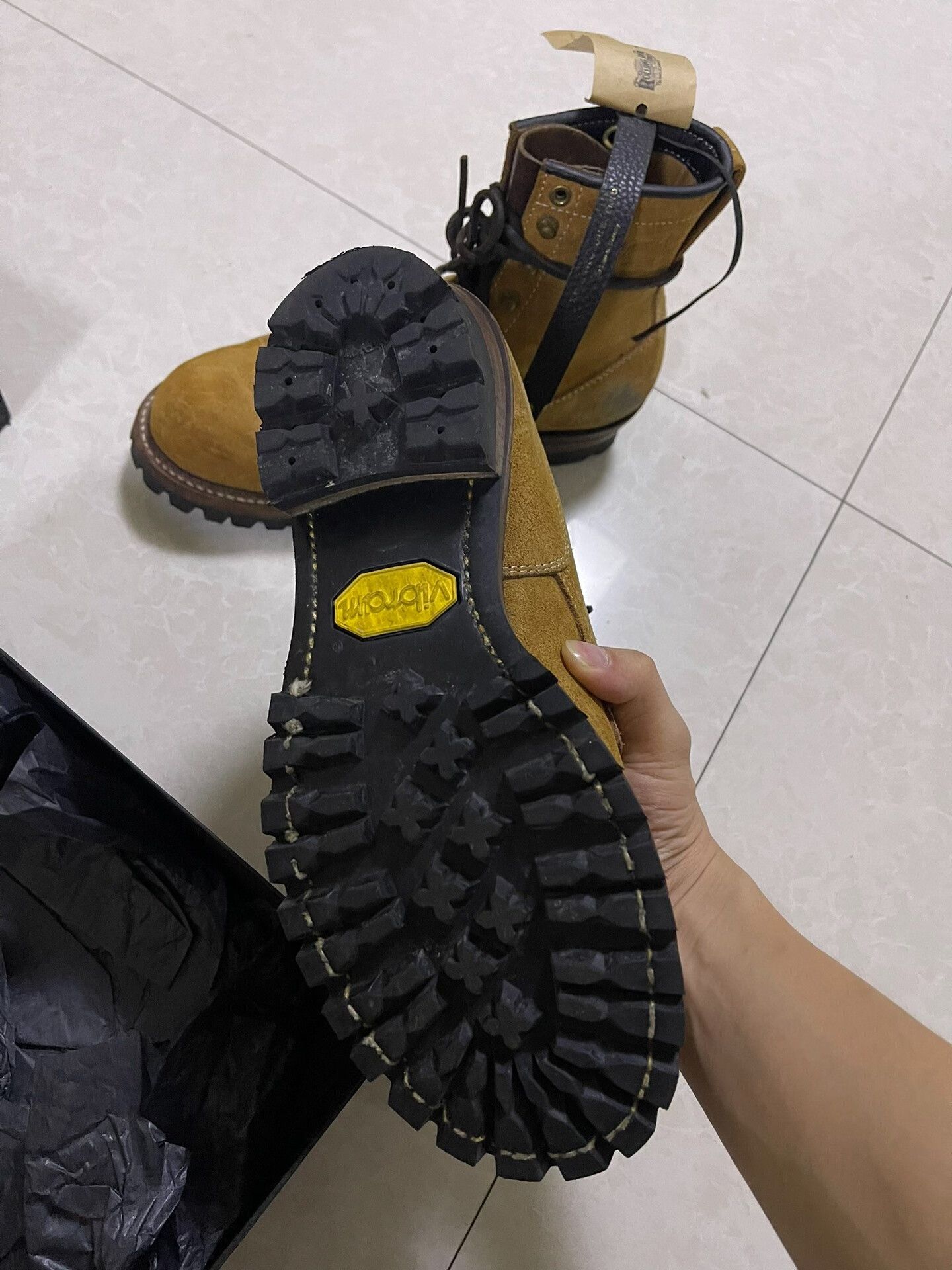 Japanese Brand limited edition de yong sheng combat boots Size US 8.5 / EU 41-42 - 7 Thumbnail