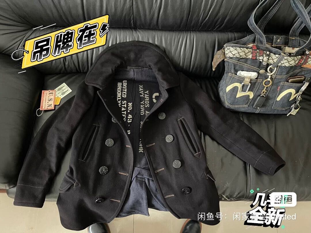 Freewheelers freewheelers navy long coat Size US M / EU 48-50 / 2 - 5 Thumbnail
