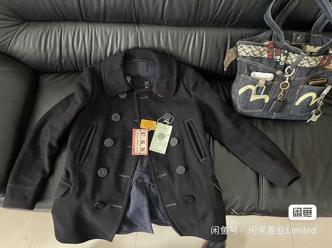 Freewheelers freewheelers navy long coat Size US M / EU 48-50 / 2 - 6 Thumbnail
