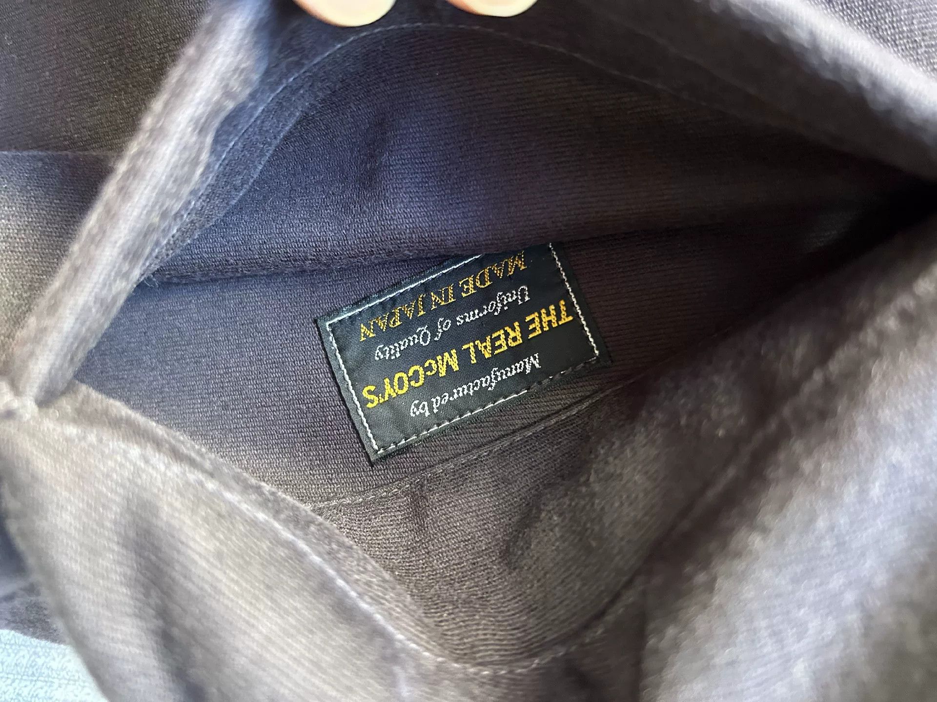 The Real McCoy's real mccoy's n1 navy hmc tanker jacket Size US M / EU 48-50 / 2 - 9 Thumbnail