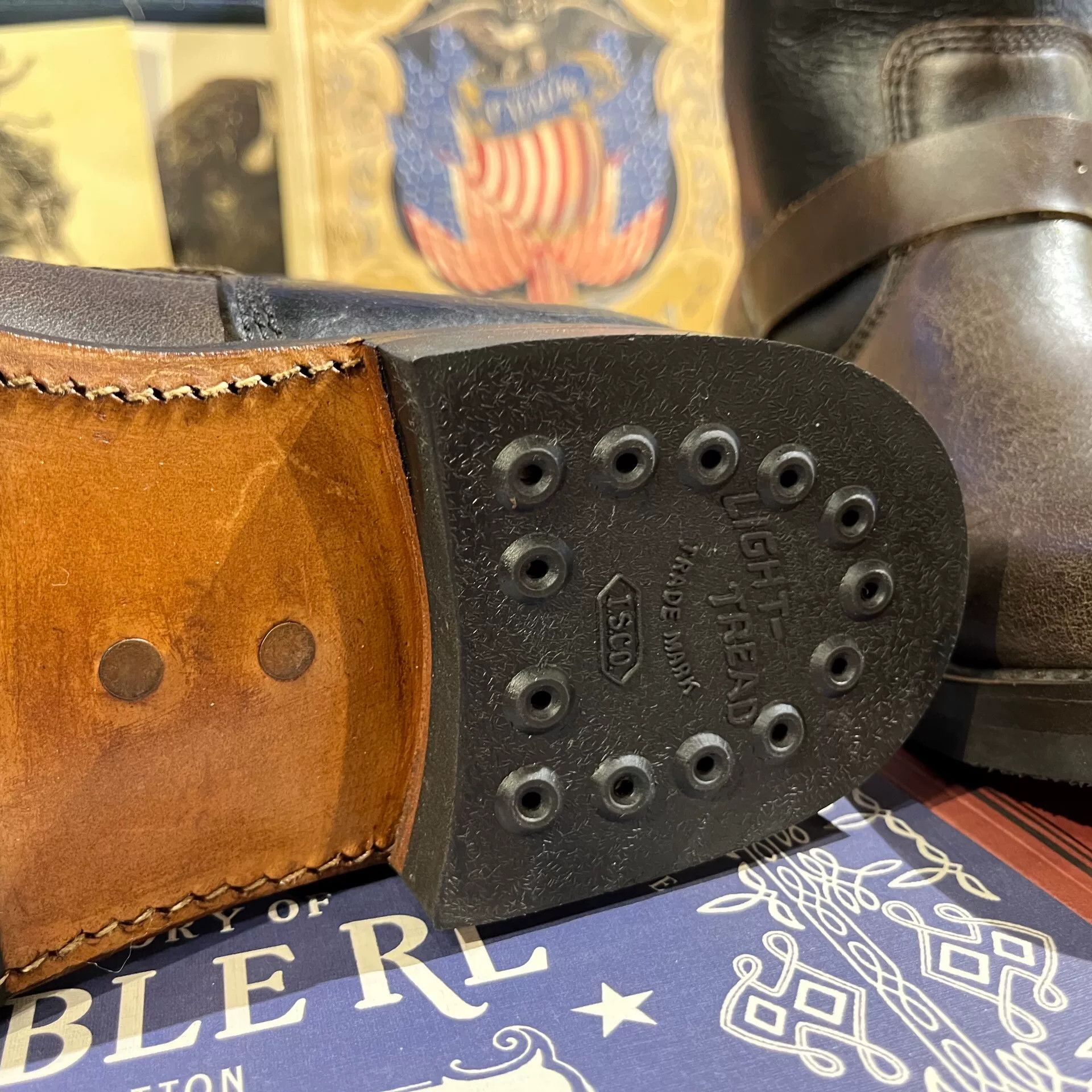 Japanese Brand military engineer boots with buckle strap Size US 11 / EU 44 - 8 Thumbnail