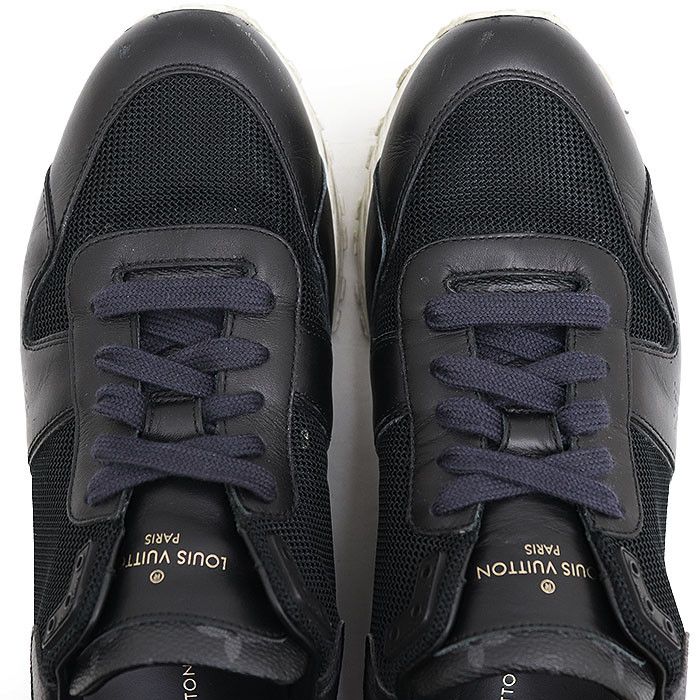 Louis Vuitton Louis Vuitton Louis Vuitton Run Away Line Monogram Flower Leather Mesh Sneaker Leather Shoes GO0179 DUTY FREE for USA Size ONE SIZE - 14 Thumbnail