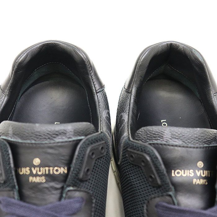Louis Vuitton Louis Vuitton Louis Vuitton Run Away Line Monogram Flower Leather Mesh Sneaker Leather Shoes GO0179 DUTY FREE for USA Size ONE SIZE - 6 Thumbnail