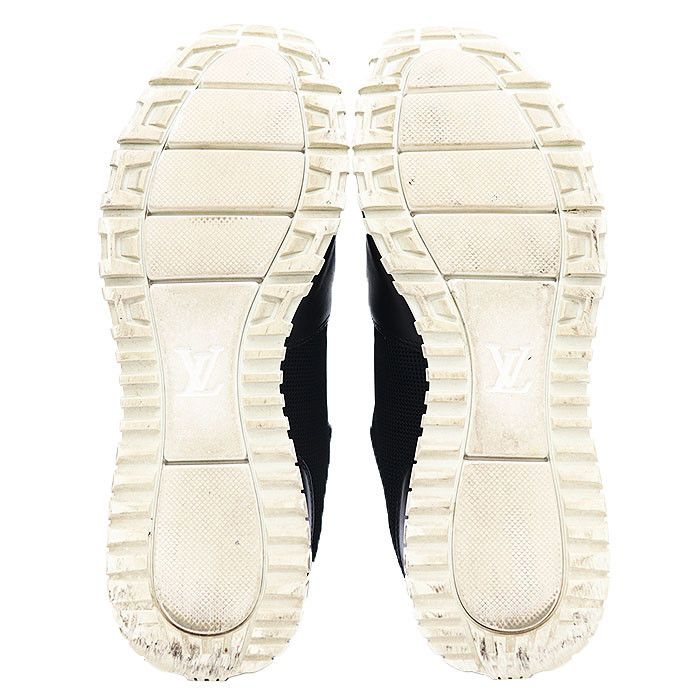 Louis Vuitton Louis Vuitton Louis Vuitton Run Away Line Monogram Flower Leather Mesh Sneaker Leather Shoes GO0179 DUTY FREE for USA Size ONE SIZE - 9 Thumbnail