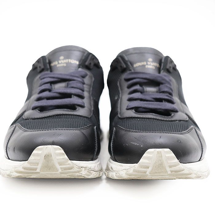 Louis Vuitton Louis Vuitton Louis Vuitton Run Away Line Monogram Flower Leather Mesh Sneaker Leather Shoes GO0179 DUTY FREE for USA Size ONE SIZE - 5 Thumbnail