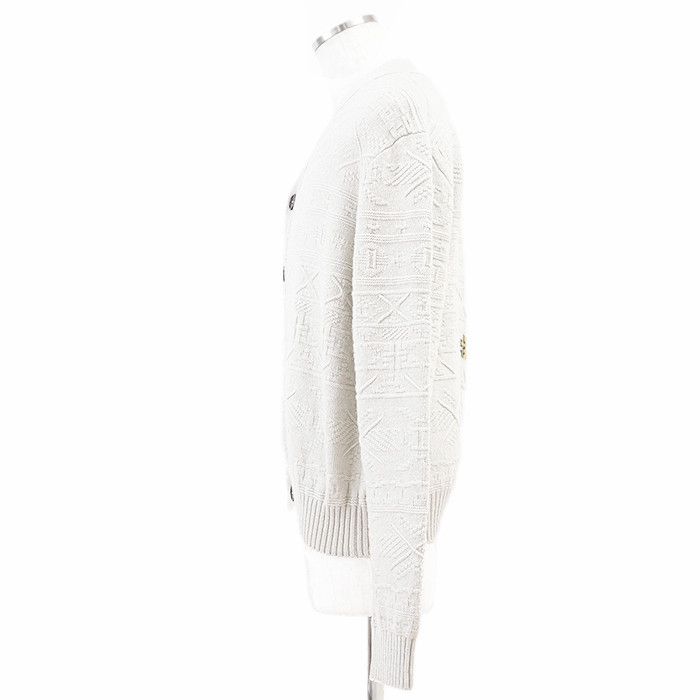 Hermes Hermes Hermes Wool Cashmere Knit Cardigan Textile Tops DUTY FREE for USA Size ONE SIZE - 5 Thumbnail