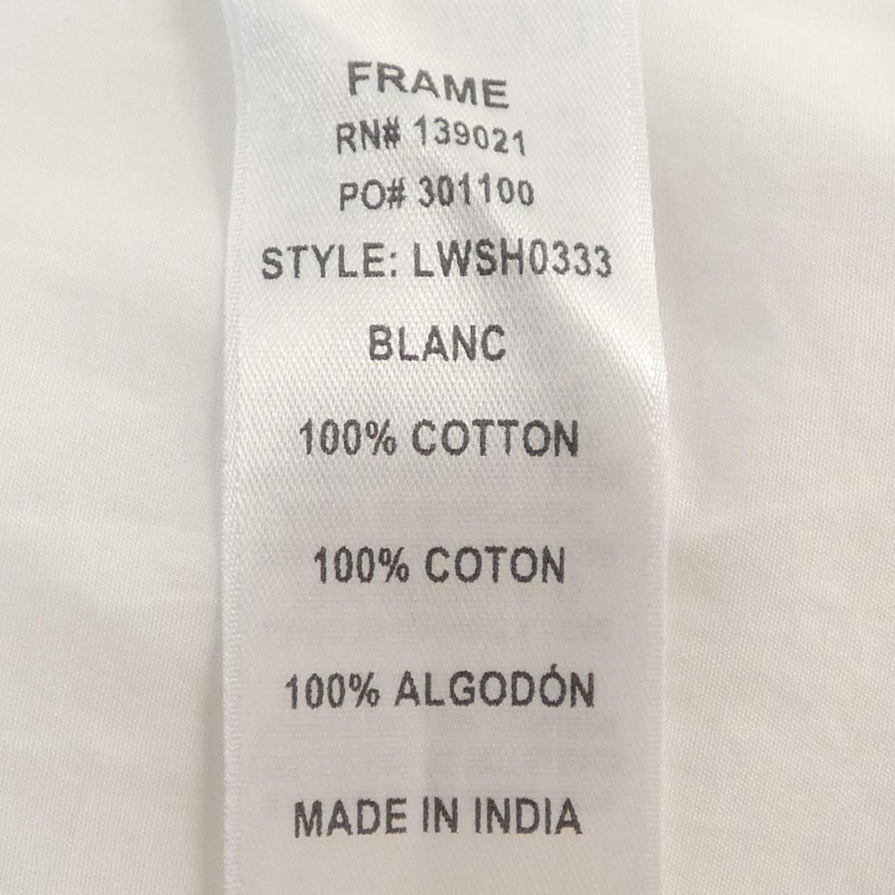 Other Other FRAME Top Textile Tops DUTY FREE for USA Size ONE SIZE - 3 Thumbnail
