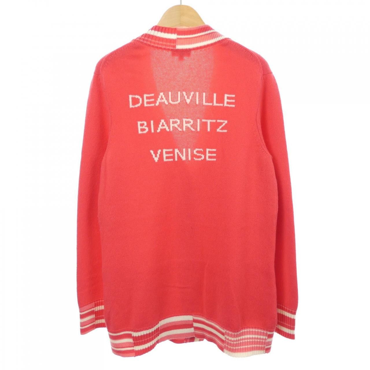 Chanel Chanel Chanel P60731K46366 100% Cashmere Cardigan Textile Tops P60731K46366 DUTY FREE for USA Size ONE SIZE - 2 Thumbnail