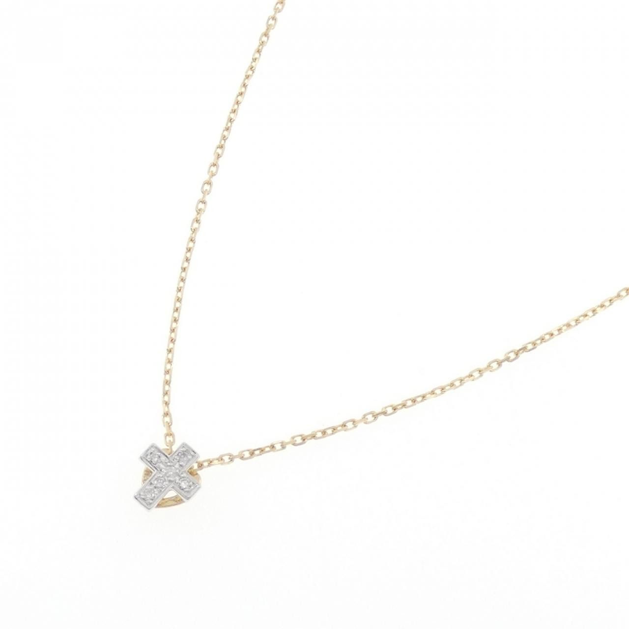 Mikimoto Mikimoto Pellita Mikimoto Au750 Diamond Necklace Precious Metal Necklace DUTY FREE for USA Size ONE SIZE - 2 Thumbnail