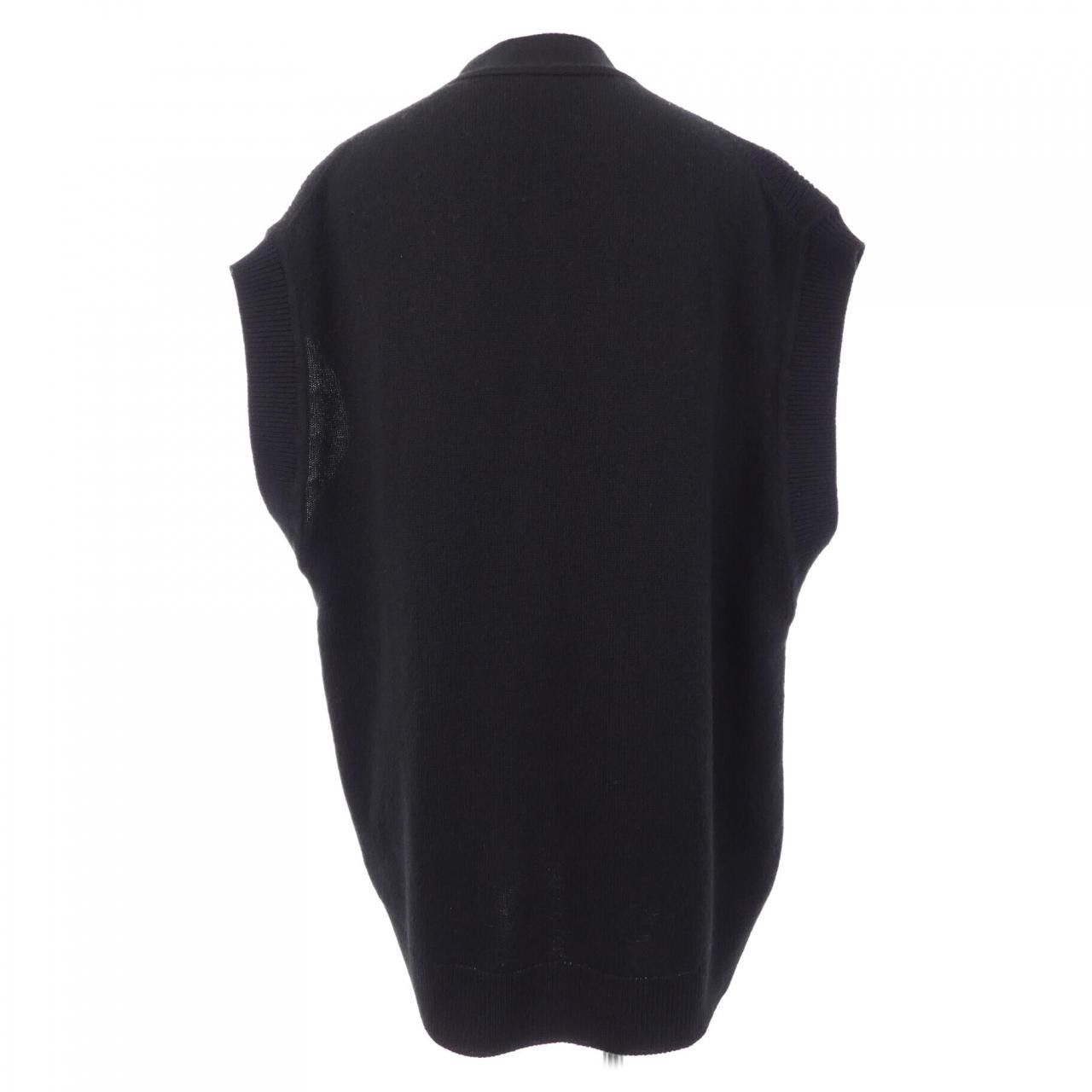 Hermes Hermes Hermès 3H2706D1 Cashmere Vest 36 Textile Tops DUTY FREE for USA Size ONE SIZE - 2 Thumbnail