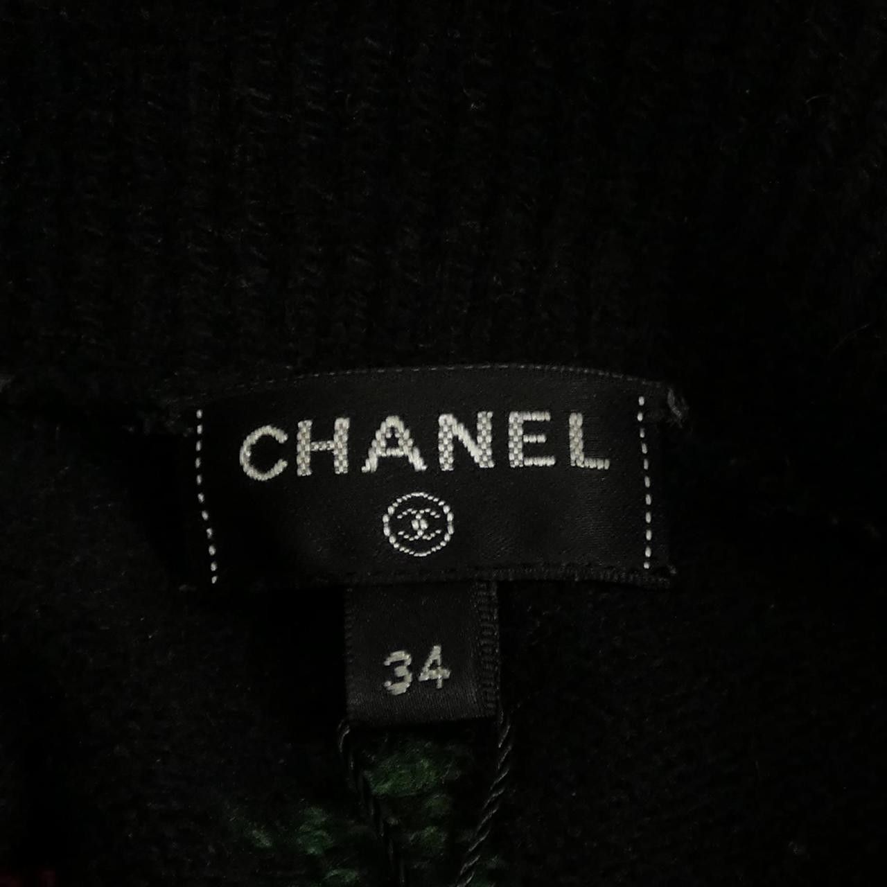 Chanel Chanel Chanel P70647K10216 21N 100% Cashmere Knit Textile Tops P70647K10216 21N DUTY FREE for USA Size ONE SIZE - 5 Thumbnail