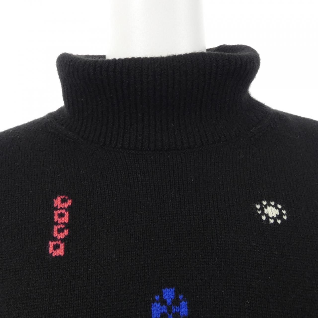 Chanel Chanel Chanel P70647K10216 21N 100% Cashmere Knit Textile Tops P70647K10216 21N DUTY FREE for USA Size ONE SIZE - 6 Thumbnail