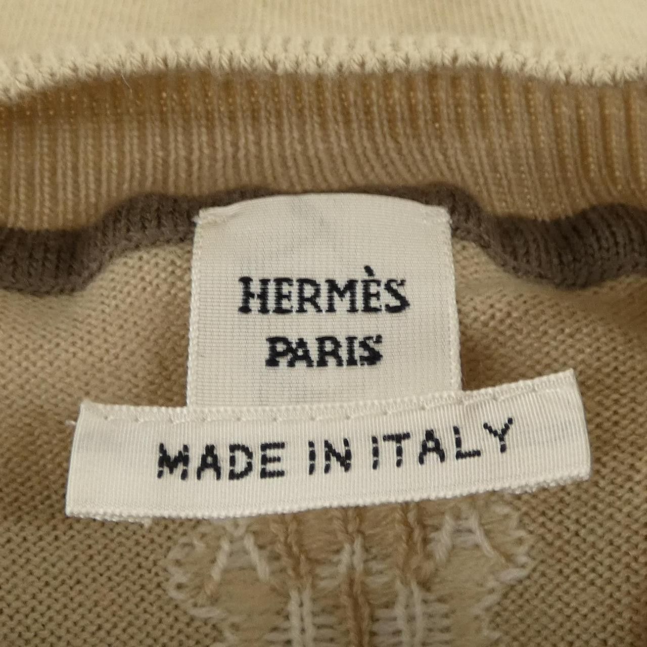 Hermes Hermes Hermes Knitwear Wool Knitwear36 Textile Tops DUTY FREE for USA Size ONE SIZE - 4 Thumbnail
