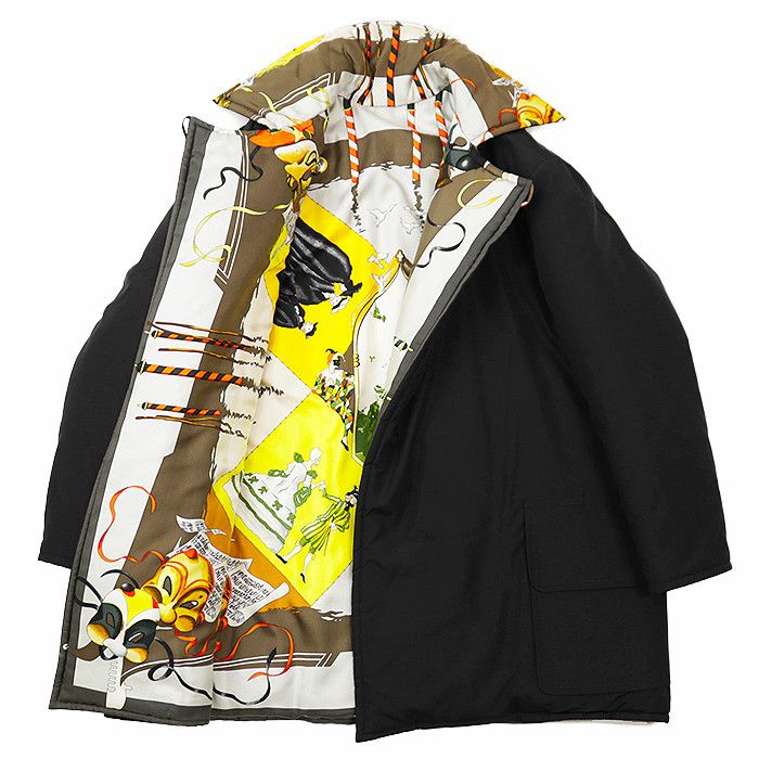 Hermes Hermes Hermès LE CARNAVAL DE VENISE38 Silk Padded Coat Textile Outerwear DUTY FREE for USA Size ONE SIZE - 12 Thumbnail