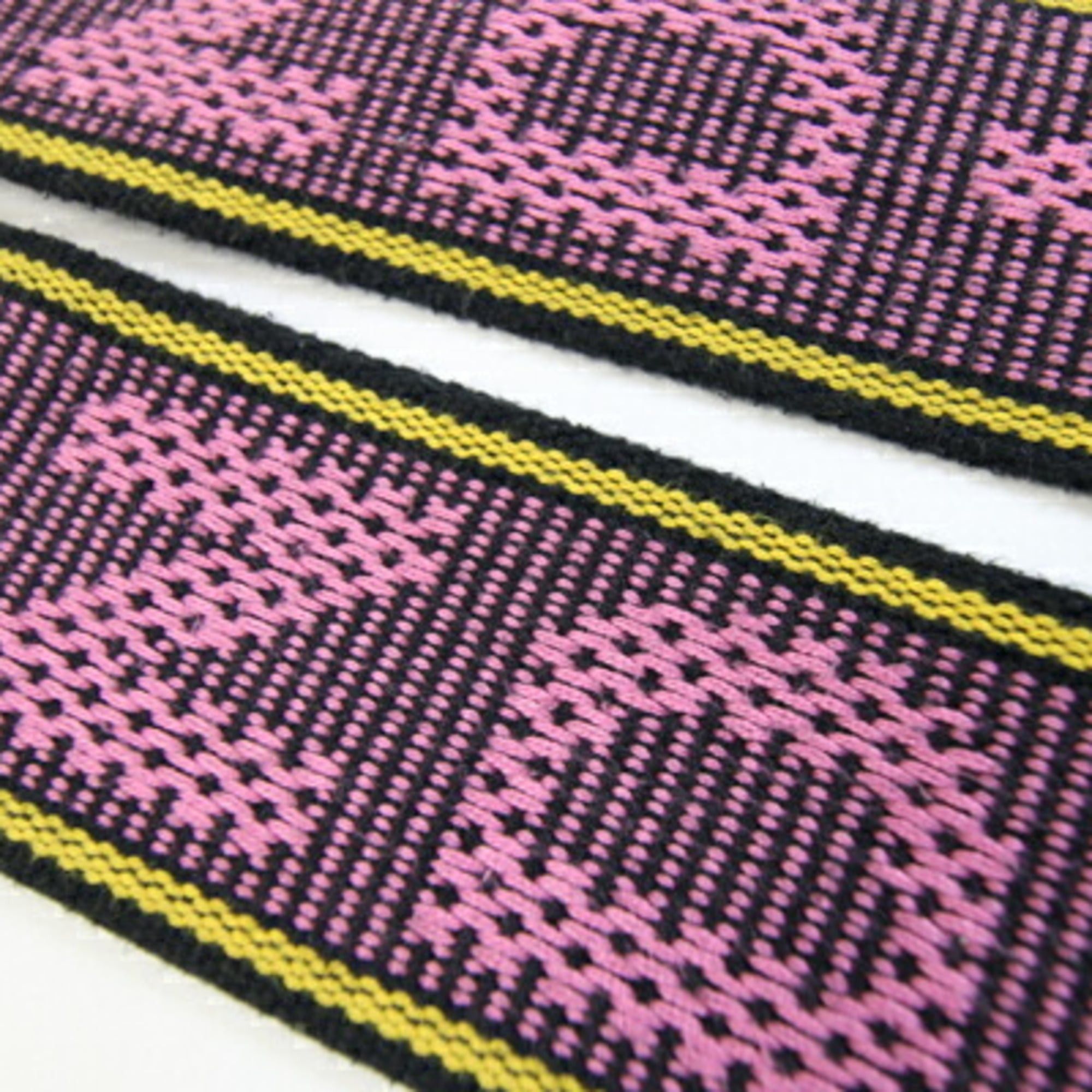 Fendi Fendi Shoulder Strap You 8VA134 Black Pink Yellow Canvas Leather Bag Women's FENDI Size ONE SIZE - 5 Thumbnail