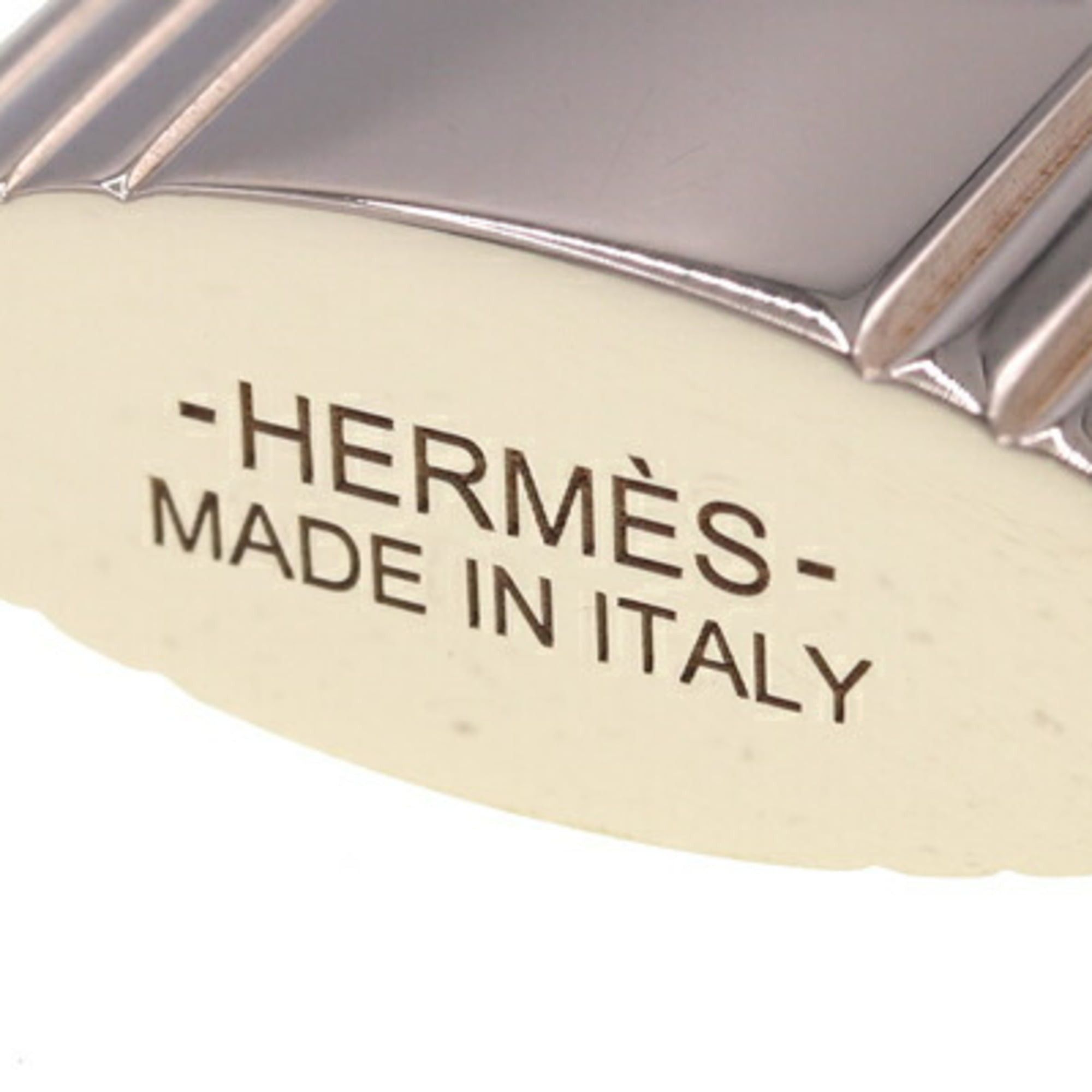 Hermes Hermes scarf ring, gold metal loop charm, padlock, clasp, women's, HERMES Size ONE SIZE - 3 Thumbnail