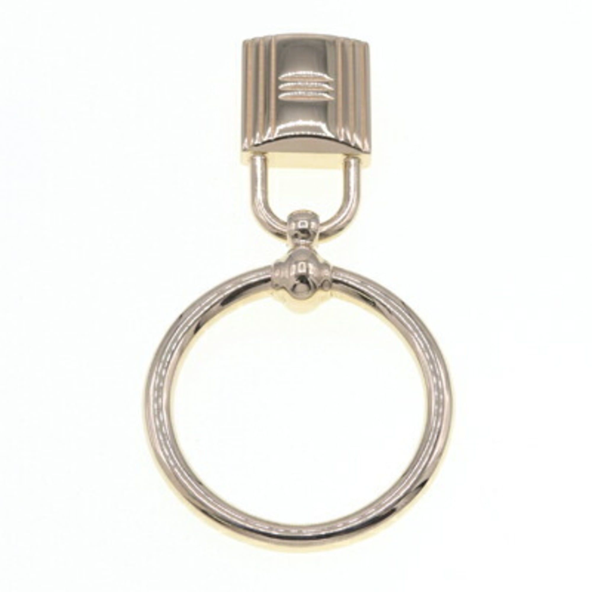 Hermes Hermes scarf ring, gold metal loop charm, padlock, clasp, women's, HERMES Size ONE SIZE - 2 Thumbnail