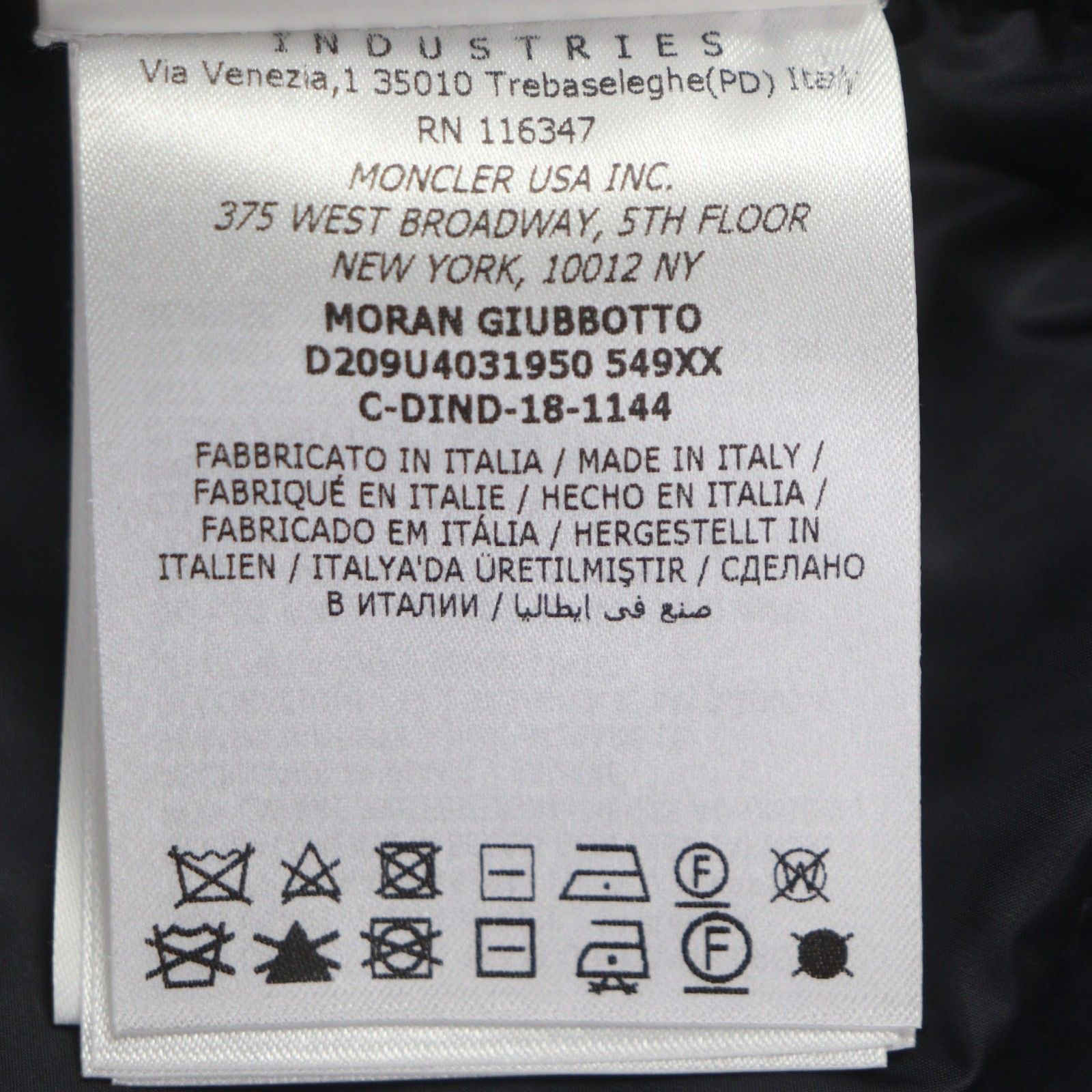Moncler Moncler Moncler Genius 7 Moncler Fragment Hiroshi Fujiwara Down Jacket Textile Outerwear DUTY FREE for USA Size ONE SIZE - 14 Thumbnail