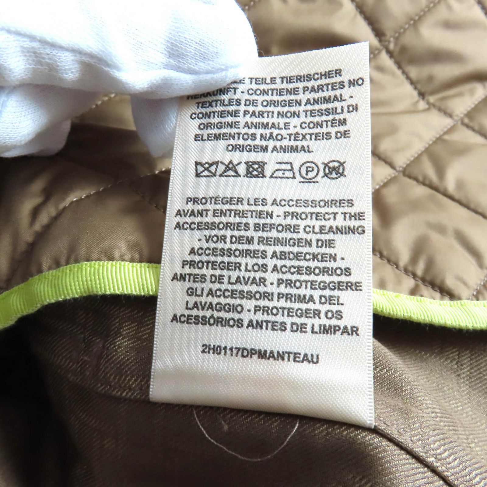 Hermes Hermes Hermès 34 Polyester Coat Textile Outerwear DUTY FREE for USA Size ONE SIZE - 10 Thumbnail