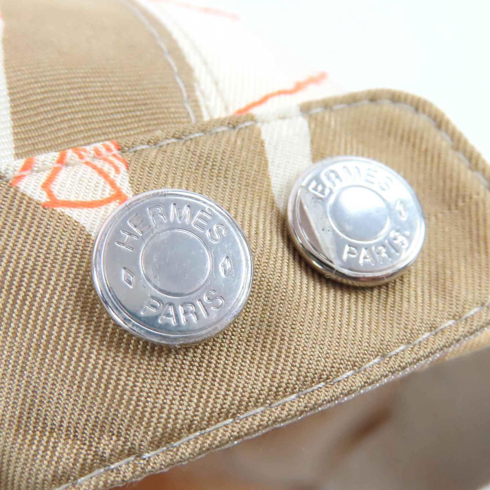Hermes Hermes Hermès Davis Jungle Love With Series Button Silk Cap59 Textile Hats DUTY FREE for USA Size ONE SIZE - 7 Thumbnail