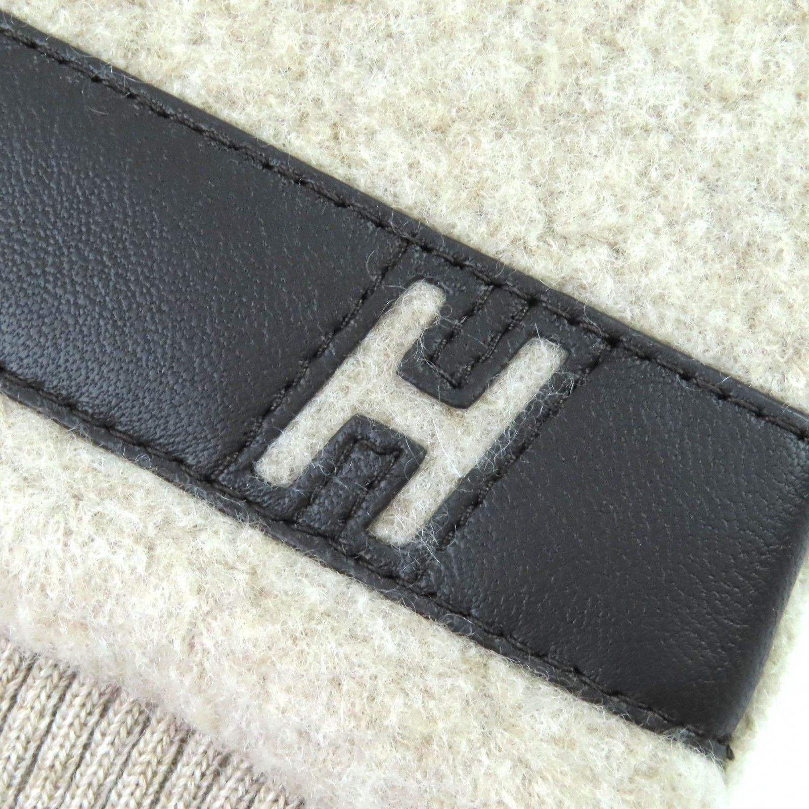Hermes Hermes Hermès Teddy Pocket H logo Wool Scarf Textile Scarf DUTY FREE for USA Size ONE SIZE - 7 Thumbnail