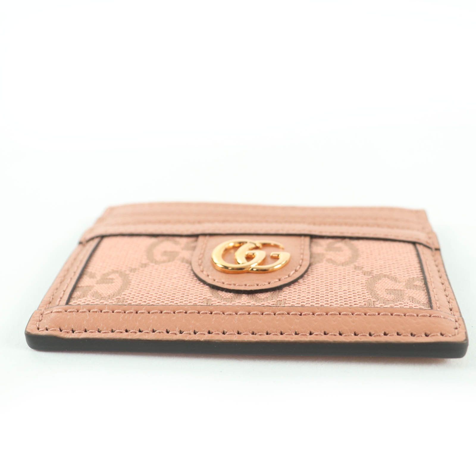 Gucci Gucci Gucci GG Supreme Leather Card Case Leather Card Case 523159 DUTY FREE for USA Size ONE SIZE - 4 Thumbnail