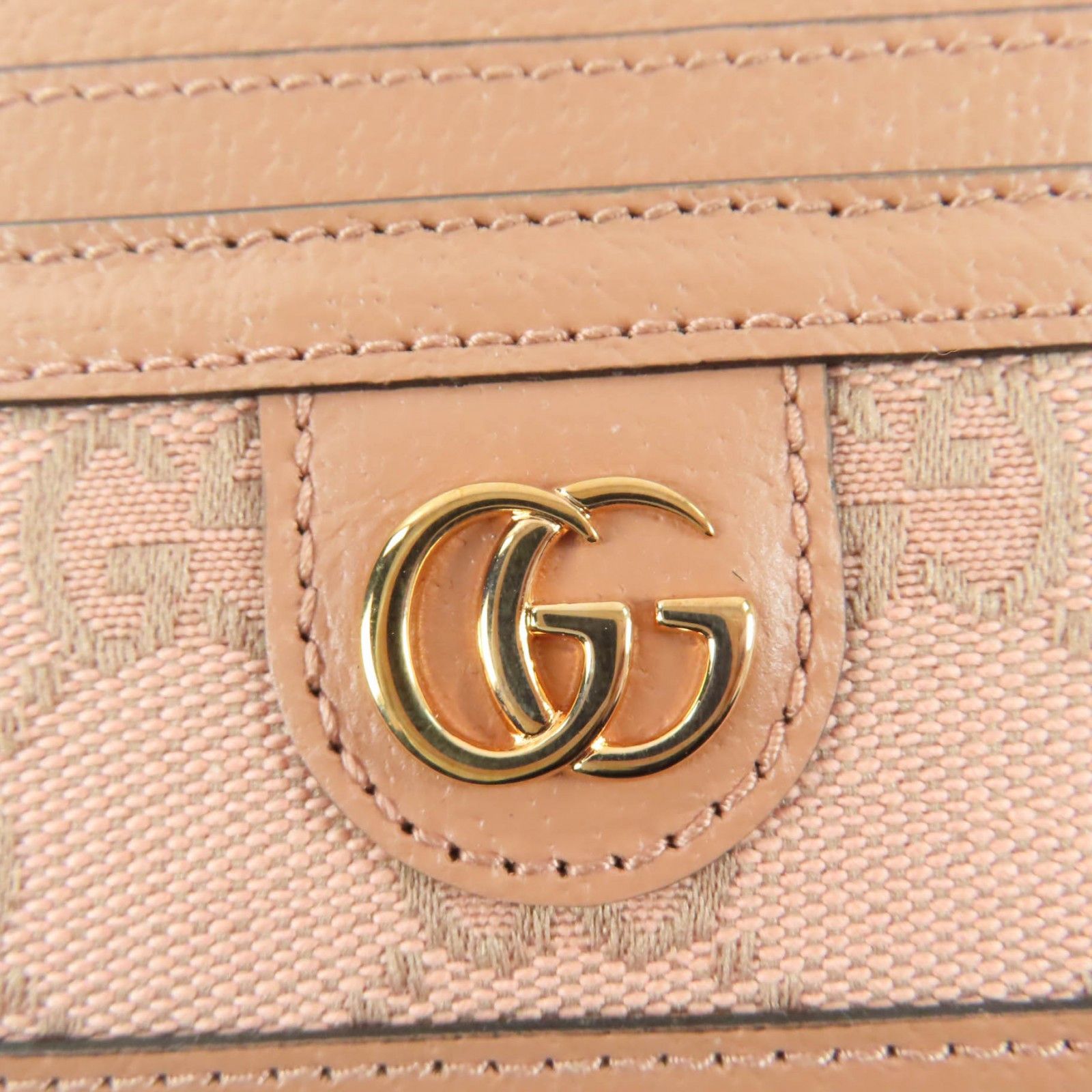 Gucci Gucci Gucci GG Supreme Leather Card Case Leather Card Case 523159 DUTY FREE for USA Size ONE SIZE - 6 Thumbnail