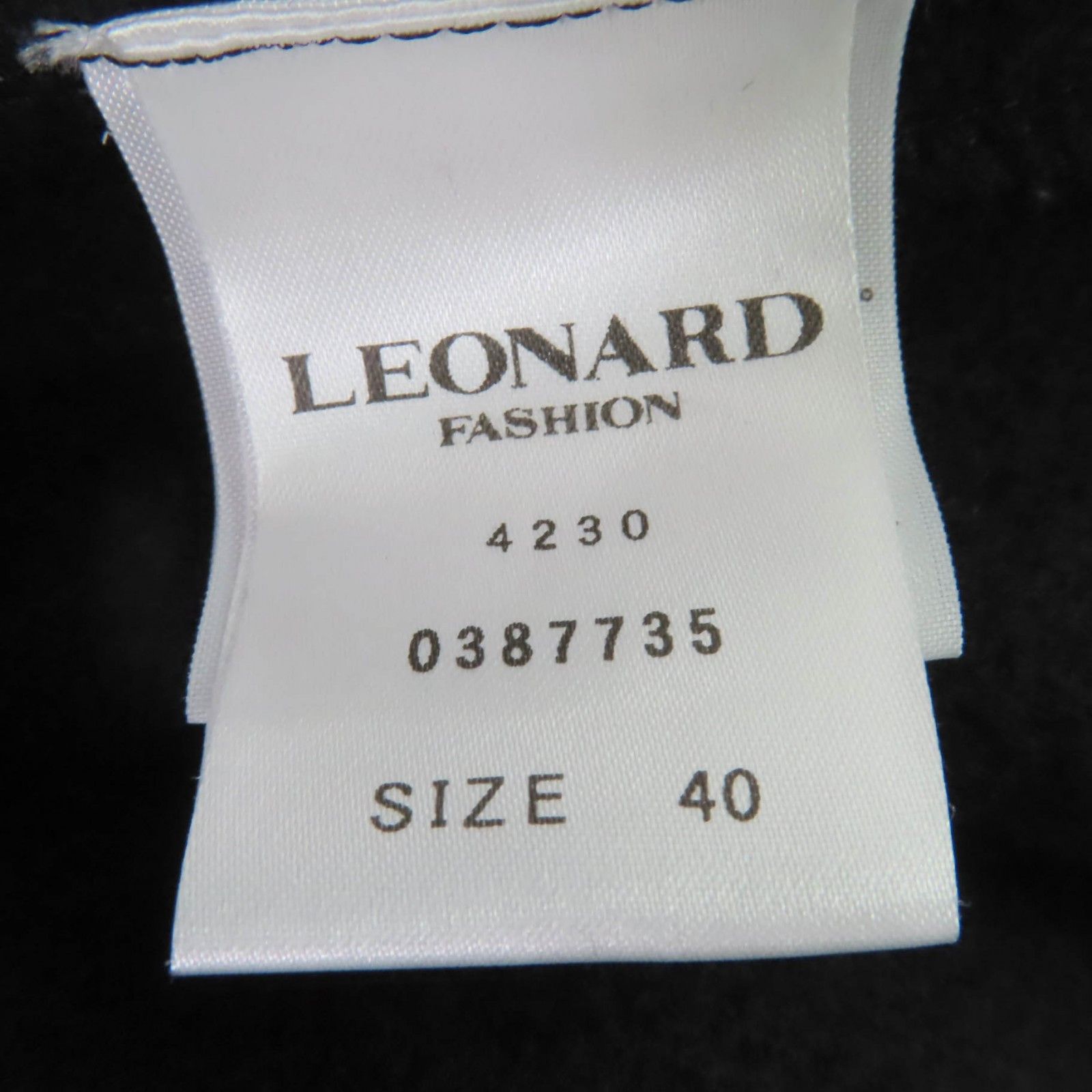 Other Other LEONARD FASHION Wool Coat Textile Outerwear DUTY FREE for USA Size ONE SIZE - 7 Thumbnail