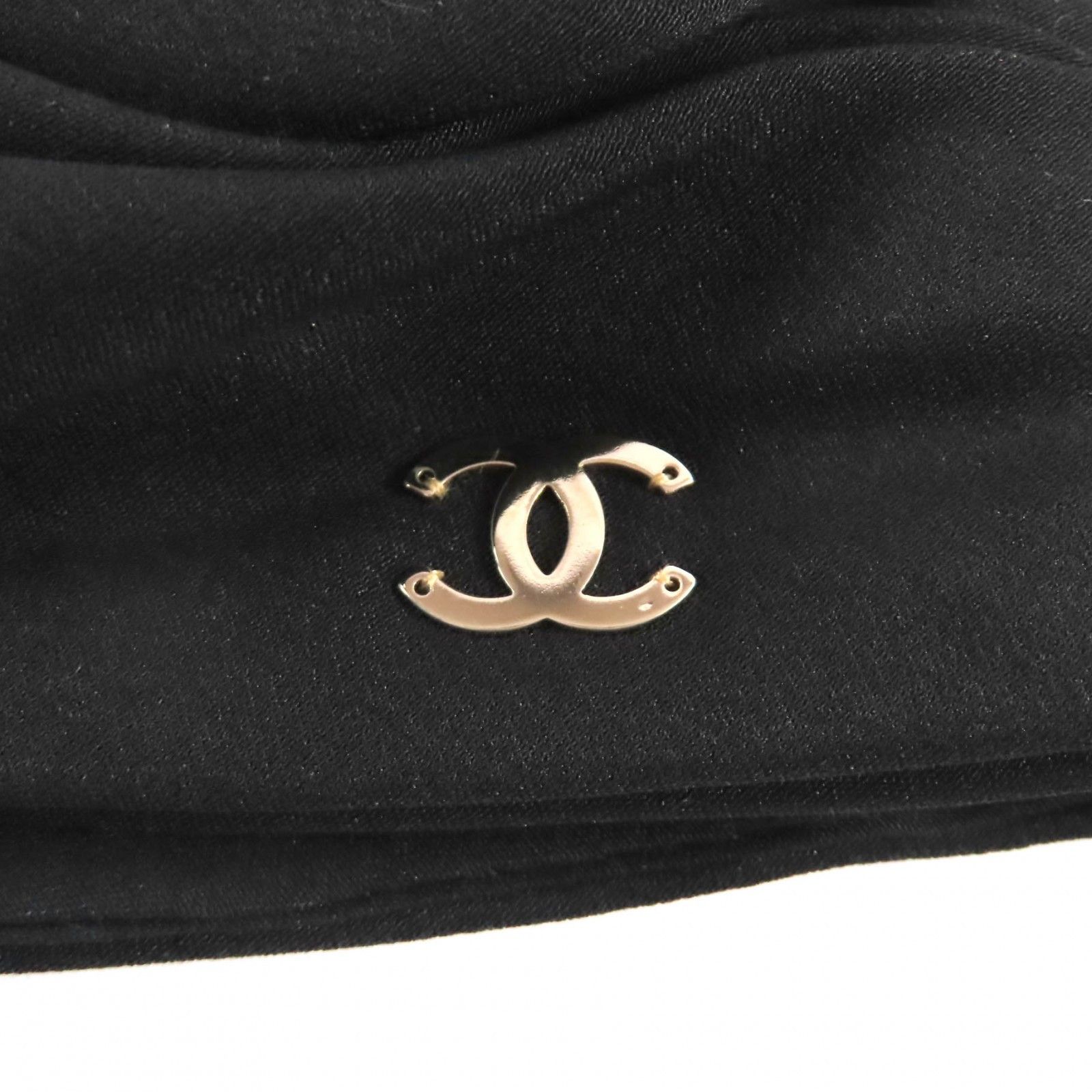 Chanel Chanel Chanel COCO Mark Silk Turban Hat Textile Hats DUTY FREE for USA Size ONE SIZE - 6 Thumbnail