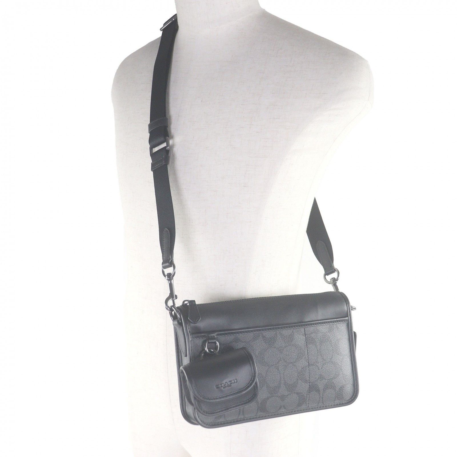 Coach Coach COACH Heritage Leather 2way Shoulder Bag Leather Shoulder Bag 13711 DUTY FREE for USA Size ONE SIZE - 2 Thumbnail