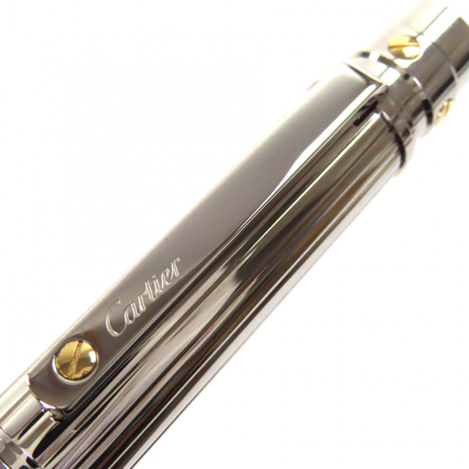 Cartier Cartier Cartier Santos de Cartier Silver Ballpoint Pen Precious Metal Pen DUTY FREE for USA Size ONE SIZE - 6 Thumbnail