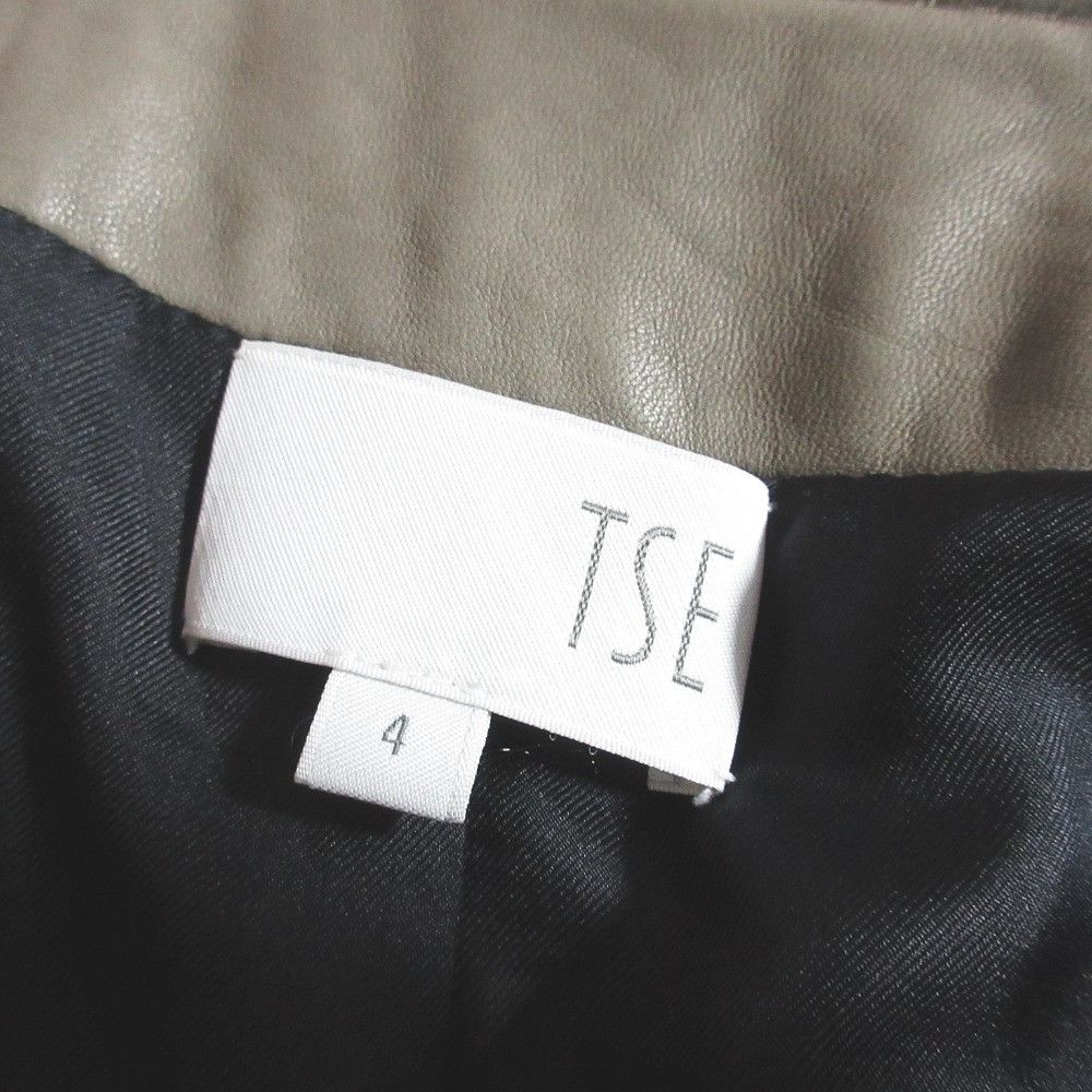 Other Other TSE Leather Coat Leather Outerwear DUTY FREE for USA Size ONE SIZE - 6 Thumbnail