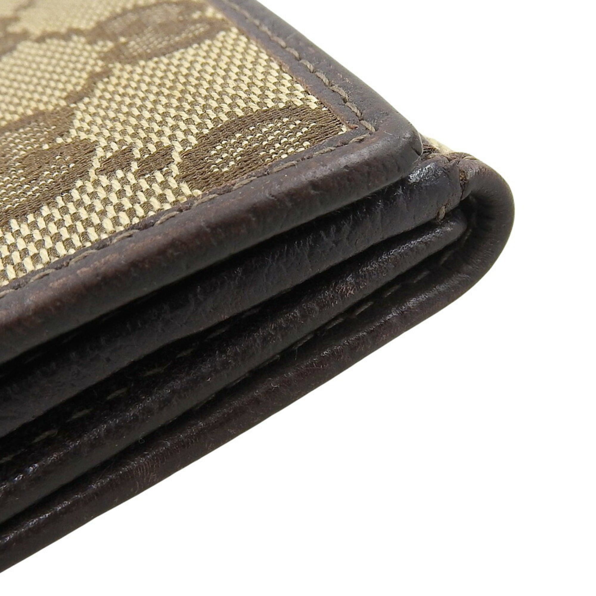 Gucci Gucci GG Canvas Double Long Wallet 141410 2149 Size ONE SIZE - 7 Thumbnail