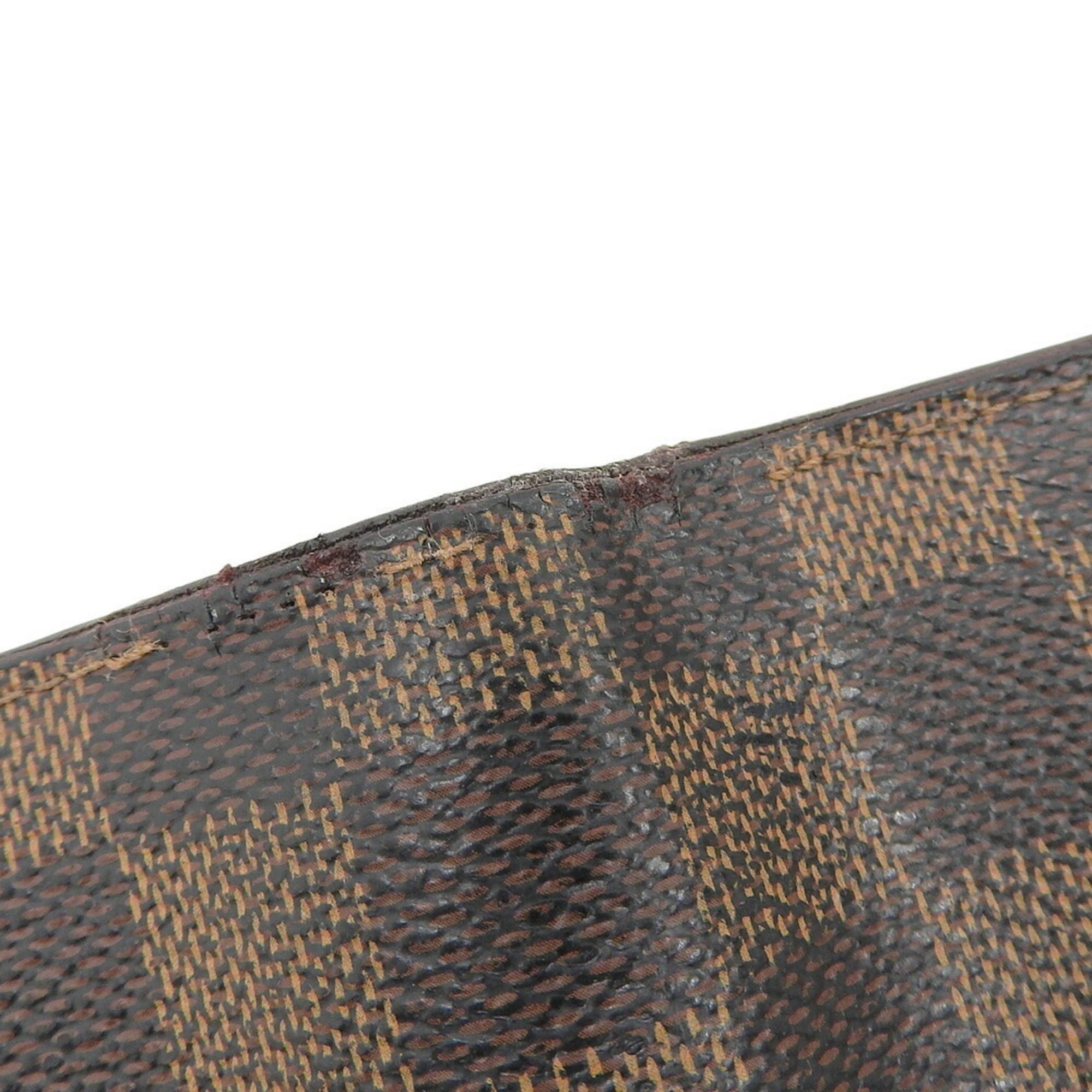 Louis Vuitton Louis Vuitton Damier Portefeuille Brazza N60017 Bi-fold Long Wallet Size ONE SIZE - 7 Thumbnail