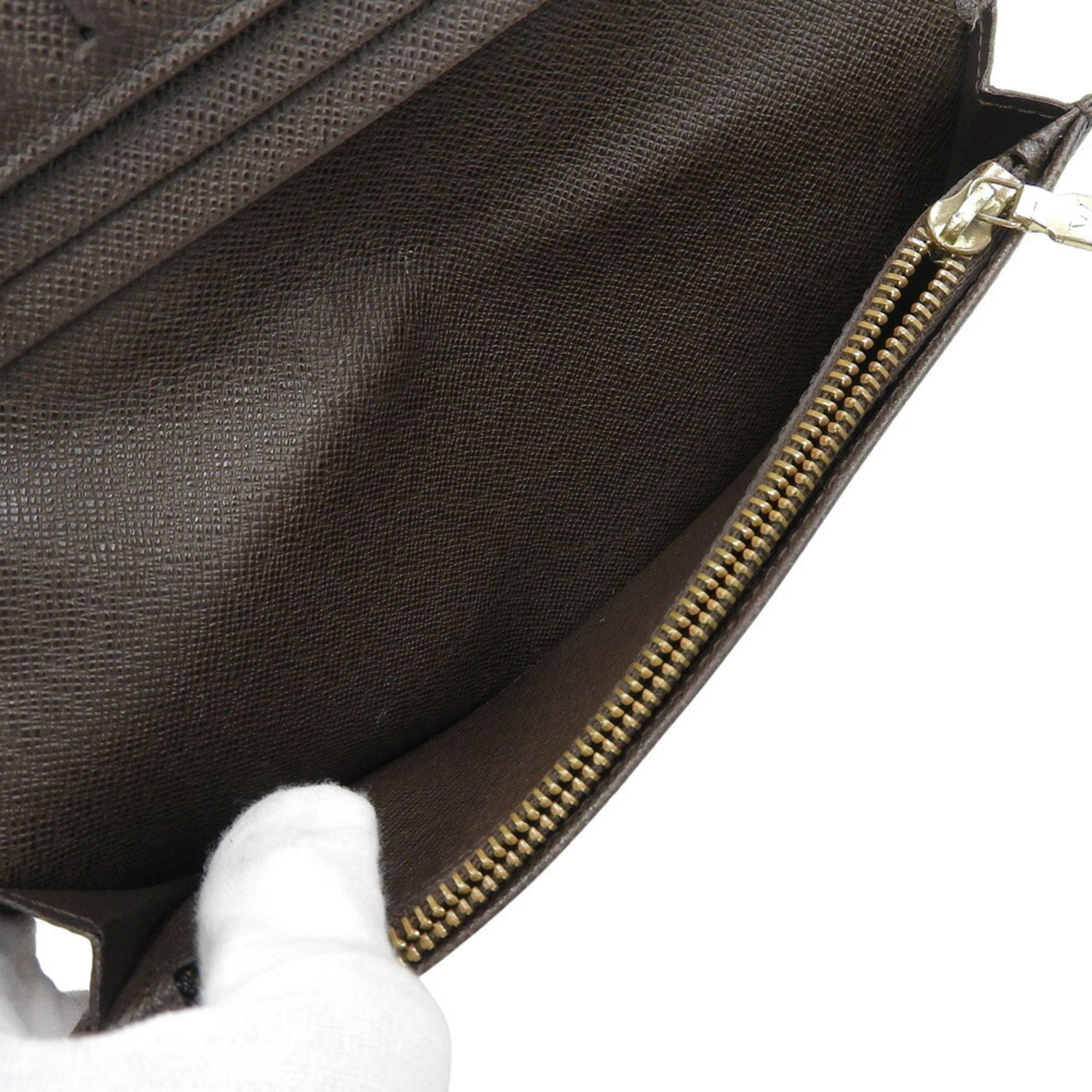 Louis Vuitton Louis Vuitton Damier Portefeuille Brazza N60017 Bi-fold Long Wallet Size ONE SIZE - 3 Thumbnail