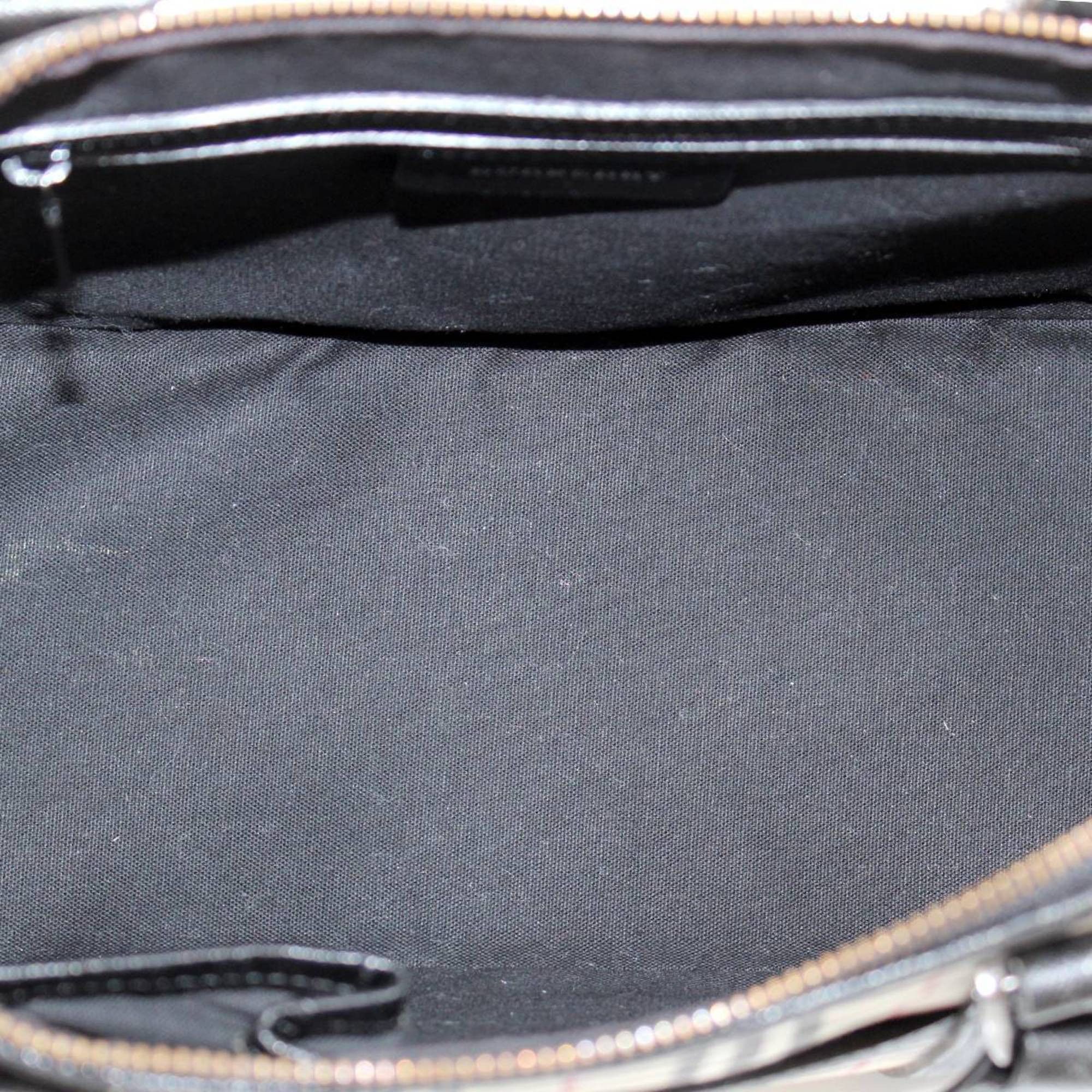 Burberry BURBERRY Nova Check Canvas Handbag Size ONE SIZE - 7 Thumbnail