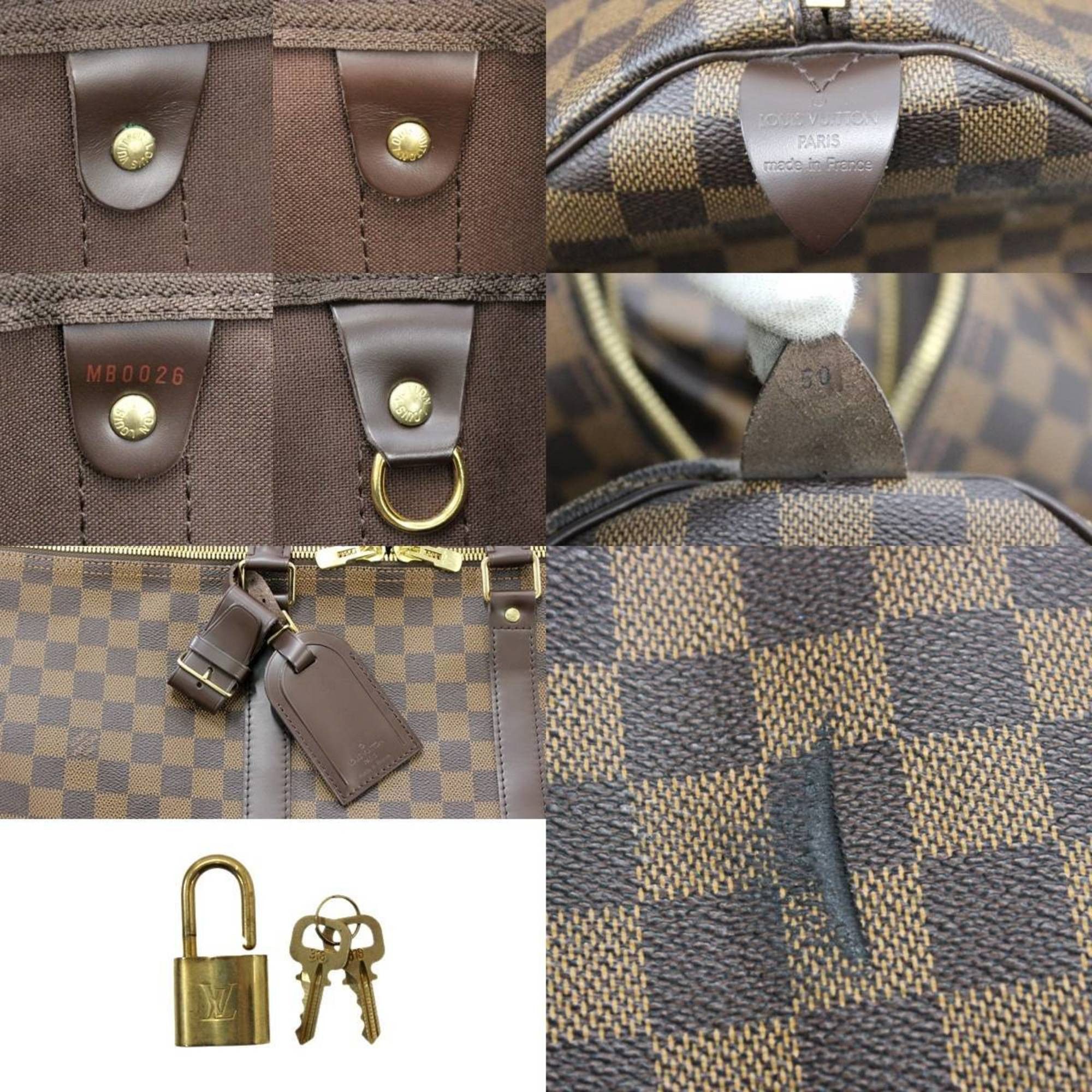 Louis Vuitton Louis Vuitton Keepall 50 Boston Bag Damier MB0026 Size ONE SIZE - 10 Thumbnail