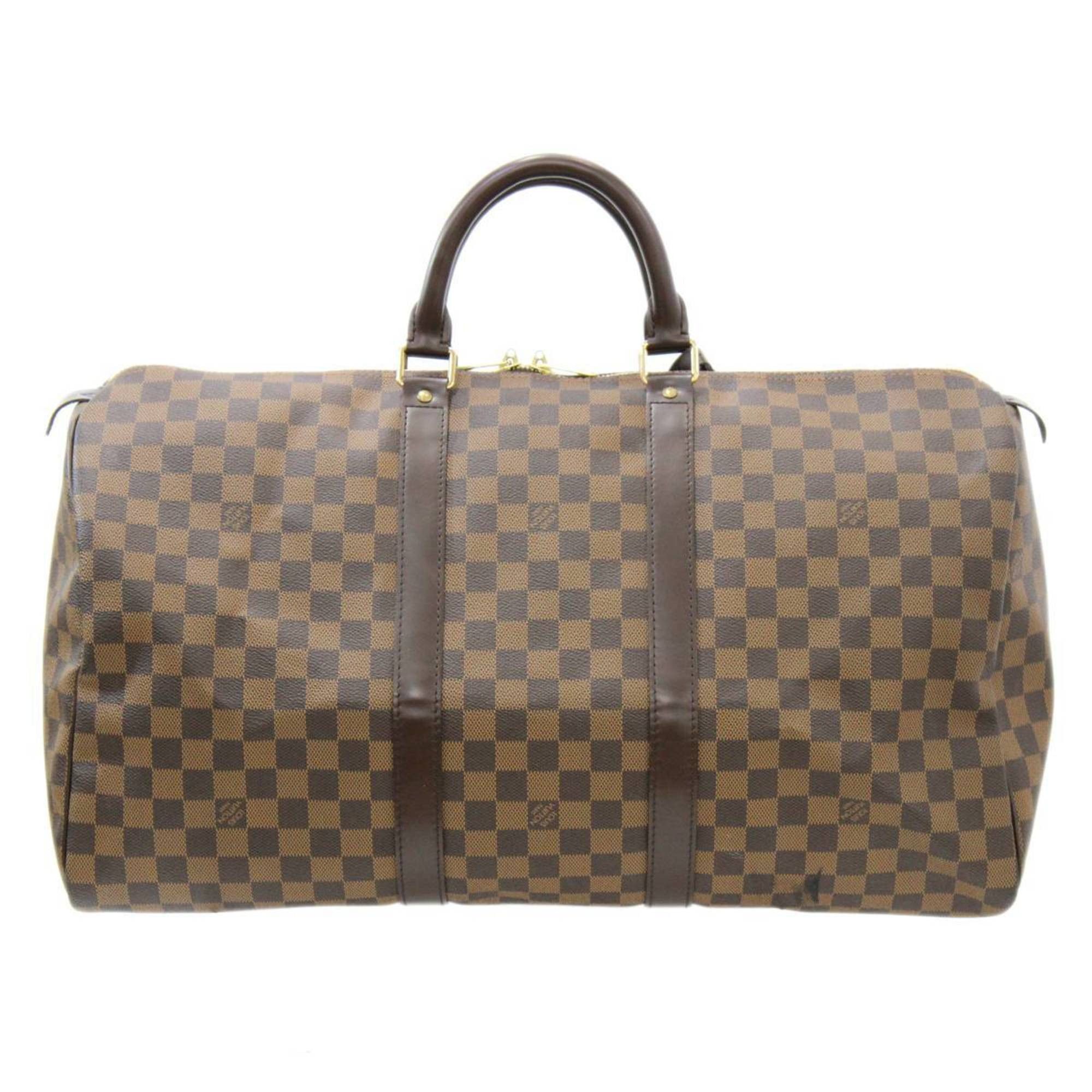 Louis Vuitton Louis Vuitton Keepall 50 Boston Bag Damier MB0026 Size ONE SIZE - 3 Thumbnail