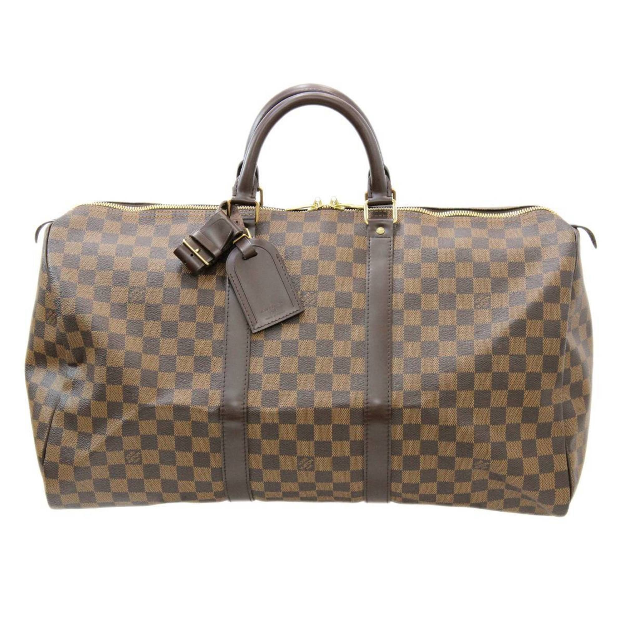 Louis Vuitton Louis Vuitton Keepall 50 Boston Bag Damier MB0026 Size ONE SIZE - 2 Thumbnail