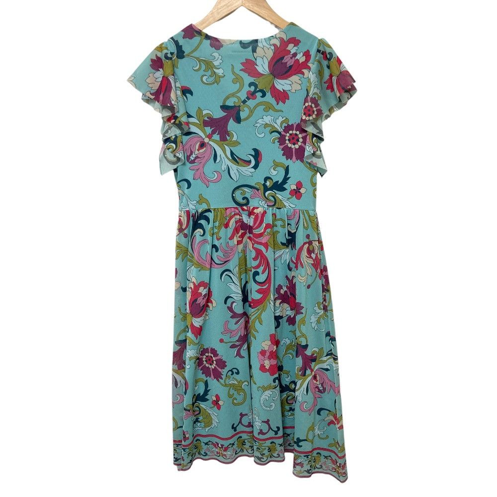 Other Other VIVIENNE TAM Flower Print Power Net Dress Textile Dresses DUTY FREE for USA Size ONE SIZE - 2 Thumbnail