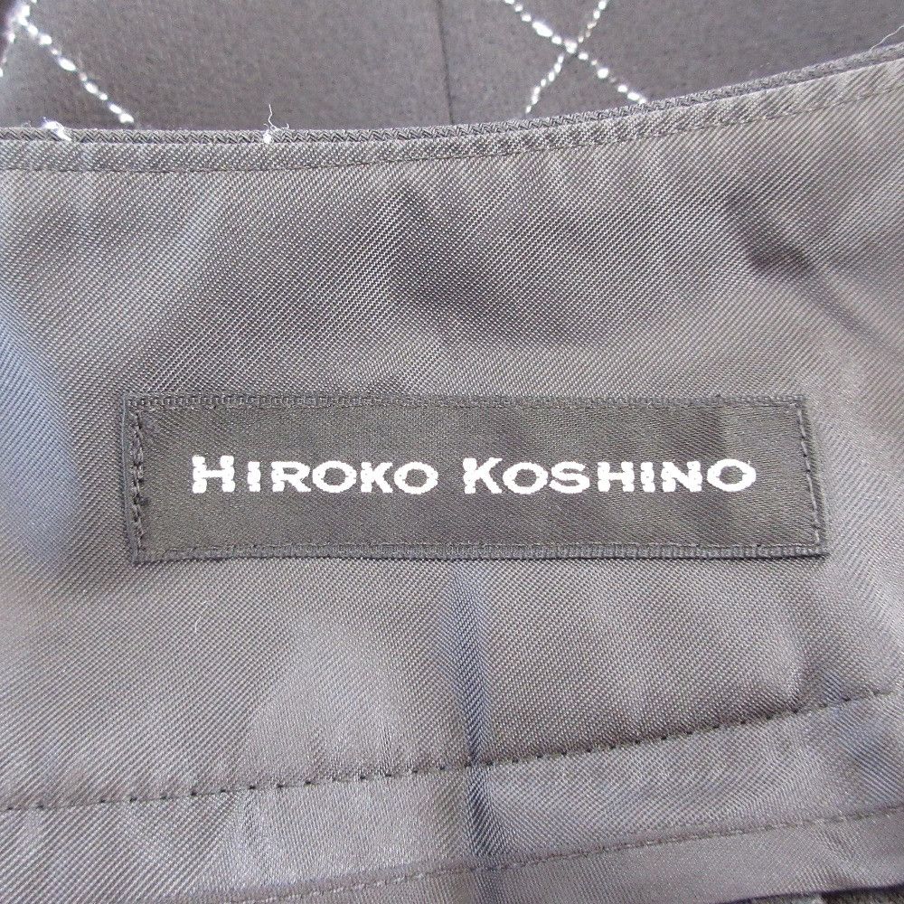 Other Other Hiroko Koshino Check Side Pleats Long Skirt Textile Skirts DUTY FREE for USA Size ONE SIZE - 5 Thumbnail