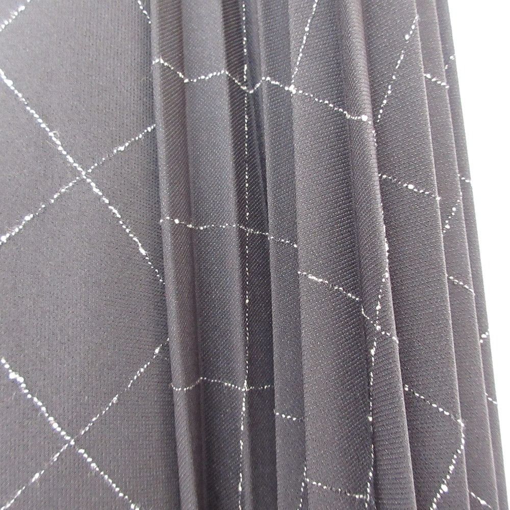 Other Other Hiroko Koshino Check Side Pleats Long Skirt Textile Skirts DUTY FREE for USA Size ONE SIZE - 3 Thumbnail