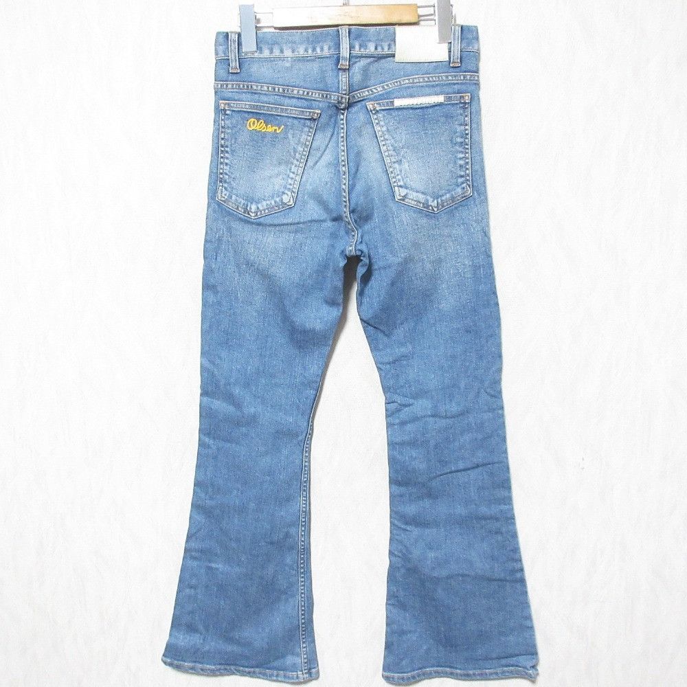 Other Other YOUNG & OLSEN Embroidered Denim Pants Textile Jeans Y02103-PT804 DUTY FREE for USA Size ONE SIZE - 2 Thumbnail