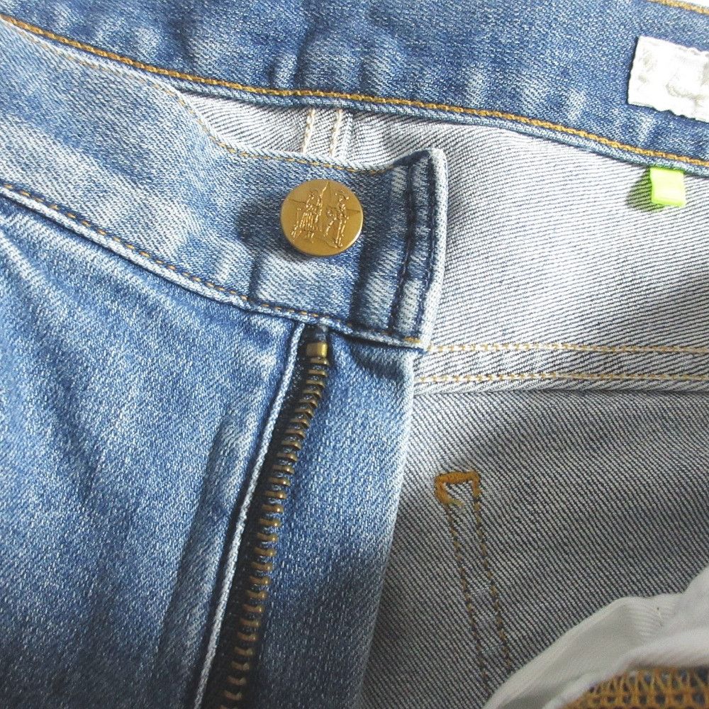 Other Other YOUNG & OLSEN Embroidered Denim Pants Textile Jeans Y02103-PT804 DUTY FREE for USA Size ONE SIZE - 6 Thumbnail