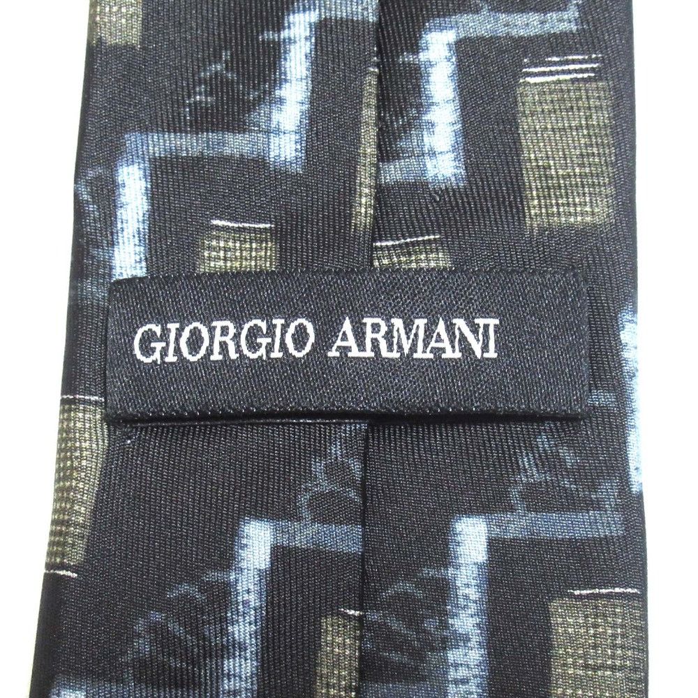 Armani Armani Giorgio Armani Silk Tie Textile Necktie DUTY FREE for USA Size ONE SIZE - 5 Thumbnail