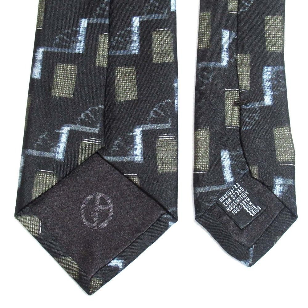 Armani Armani Giorgio Armani Silk Tie Textile Necktie DUTY FREE for USA Size ONE SIZE - 3 Thumbnail