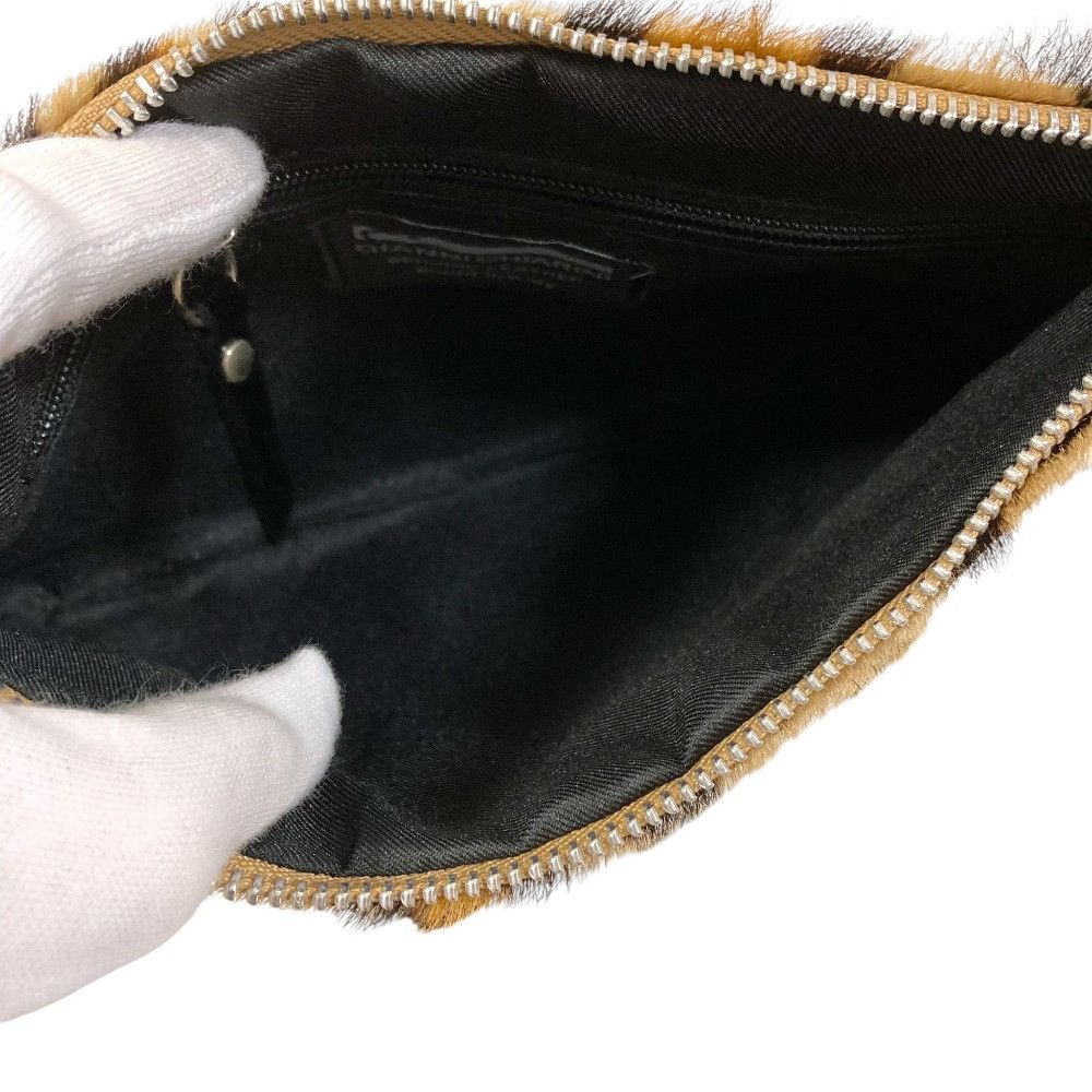 Other Other GIANNI CHIARINI Haircalf Leopard Accessory Pouch Fur Vanity Bag DUTY FREE for USA Size ONE SIZE - 5 Thumbnail