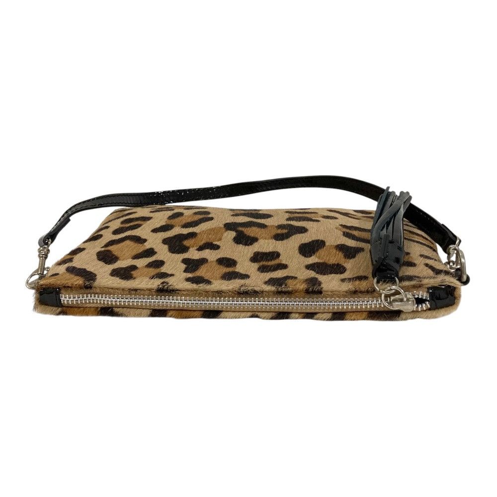Other Other GIANNI CHIARINI Haircalf Leopard Accessory Pouch Fur Vanity Bag DUTY FREE for USA Size ONE SIZE - 3 Thumbnail