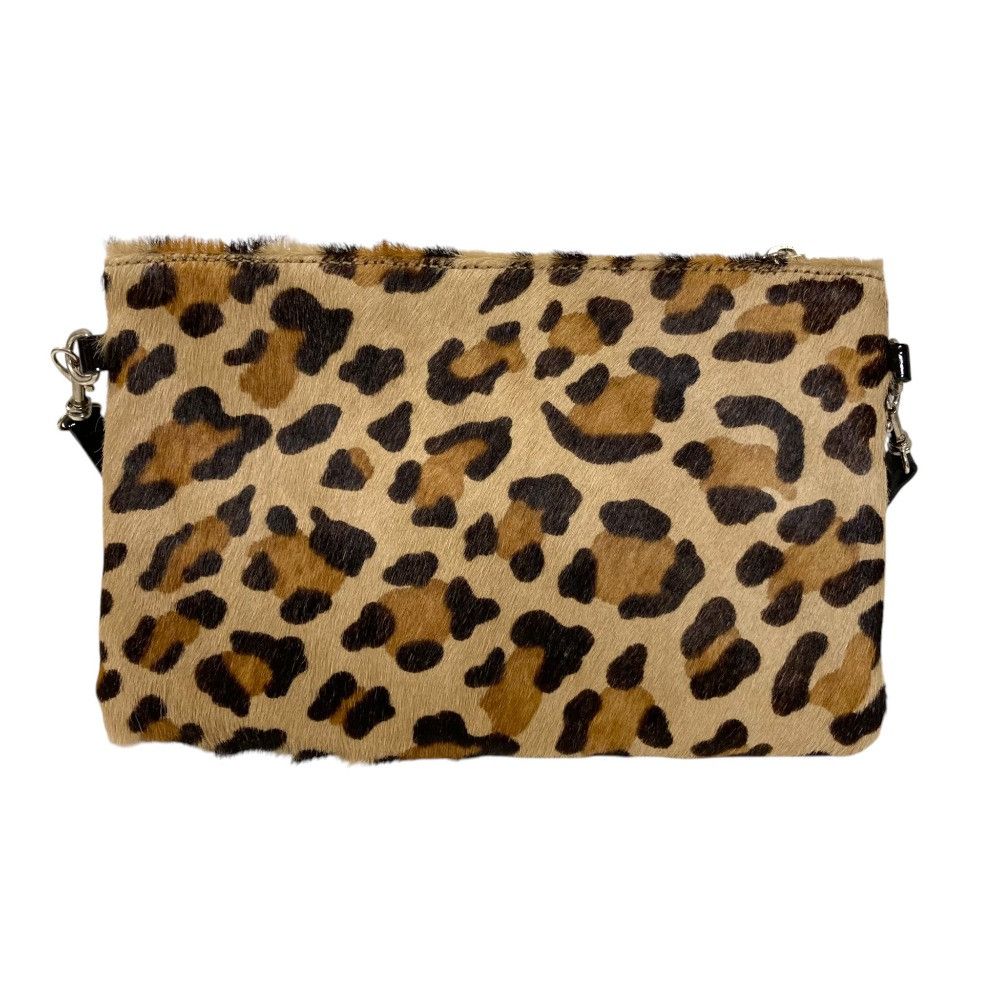 Other Other GIANNI CHIARINI Haircalf Leopard Accessory Pouch Fur Vanity Bag DUTY FREE for USA Size ONE SIZE - 2 Thumbnail