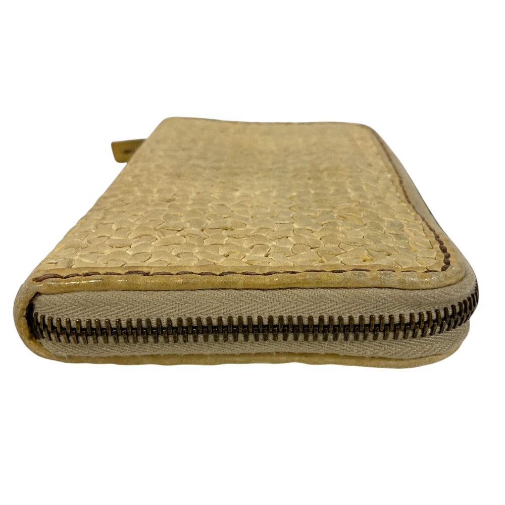 Other Other HENRY CUIR Mesh Leather Long Zip Wallet Leather Long Wallet DUTY FREE for USA Size ONE SIZE - 4 Thumbnail